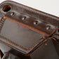 Korelle B eveready fitted case, Brown leather, clean, w/strap, Rare find