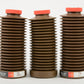 3X Falcon Air-Evac Air Evacuation Storage Bottle 1-Quart, Clean