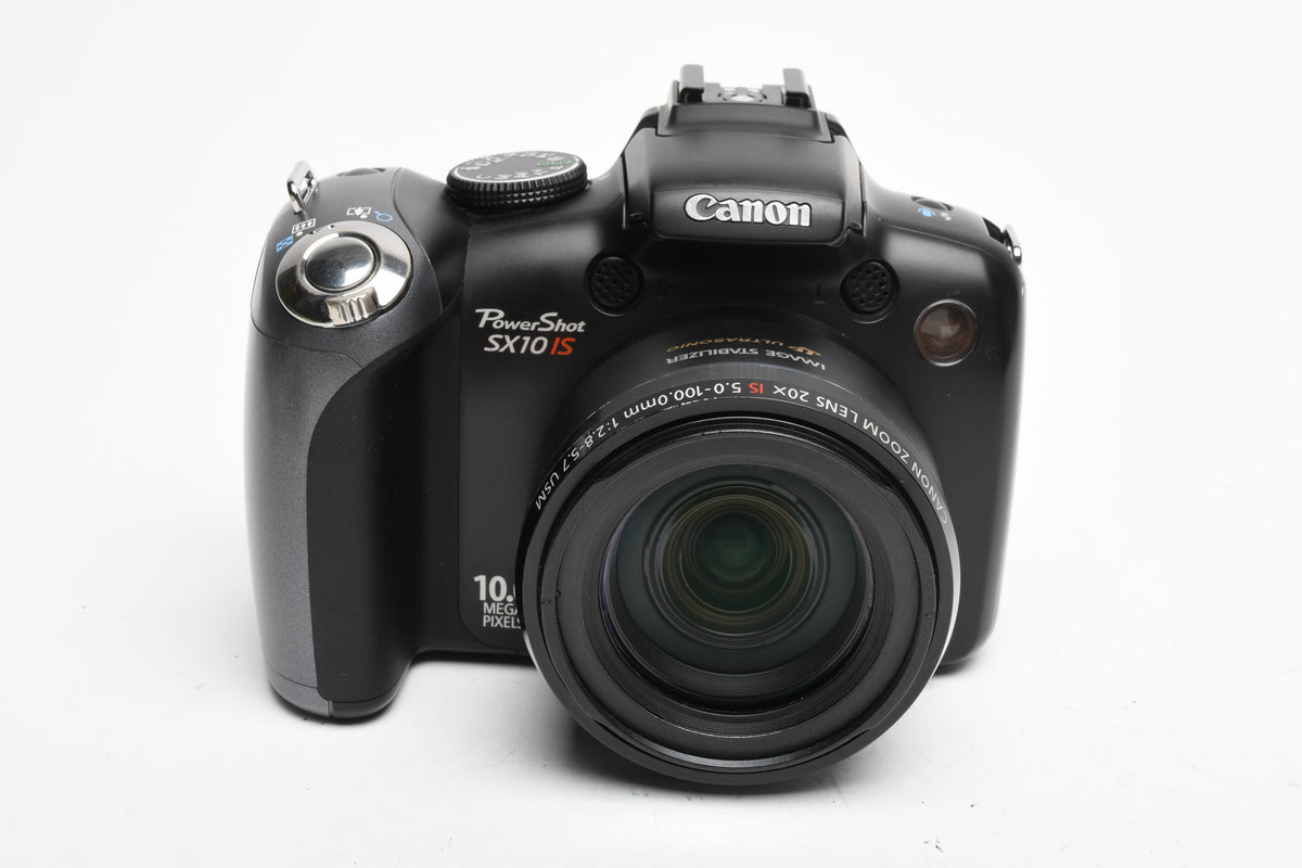 Canon Powershot SX10 IS 10MP Point&Shoot camera, Manual, Cap+strap, Tested