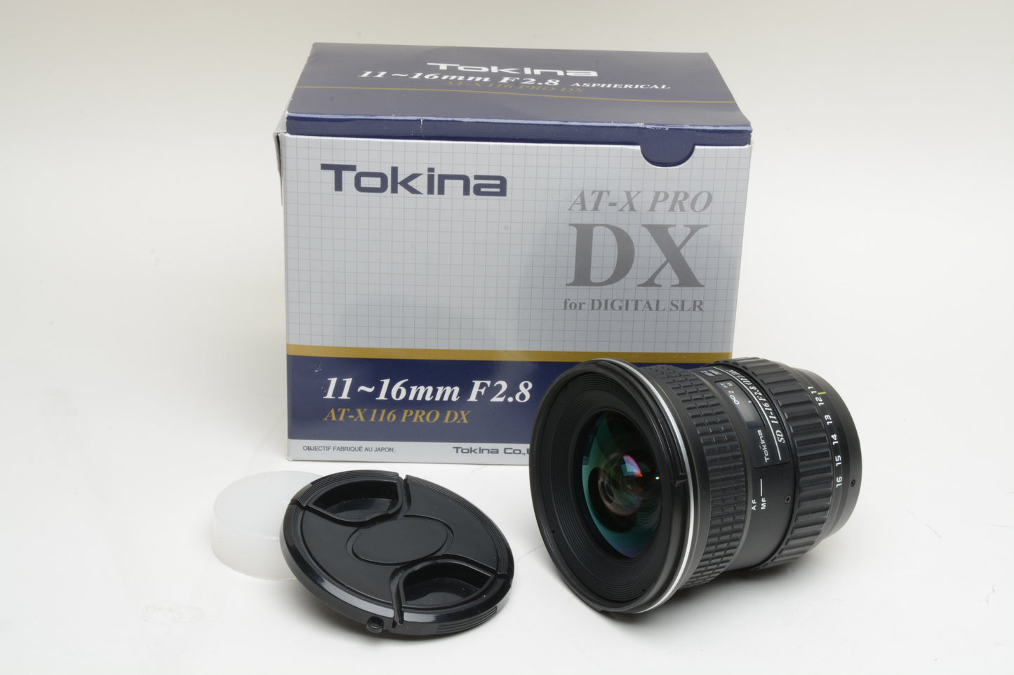 Tokina 11-16mm f2.8 AT-X Pro DX Aspherical lens for Nikon, Mint, Boxed