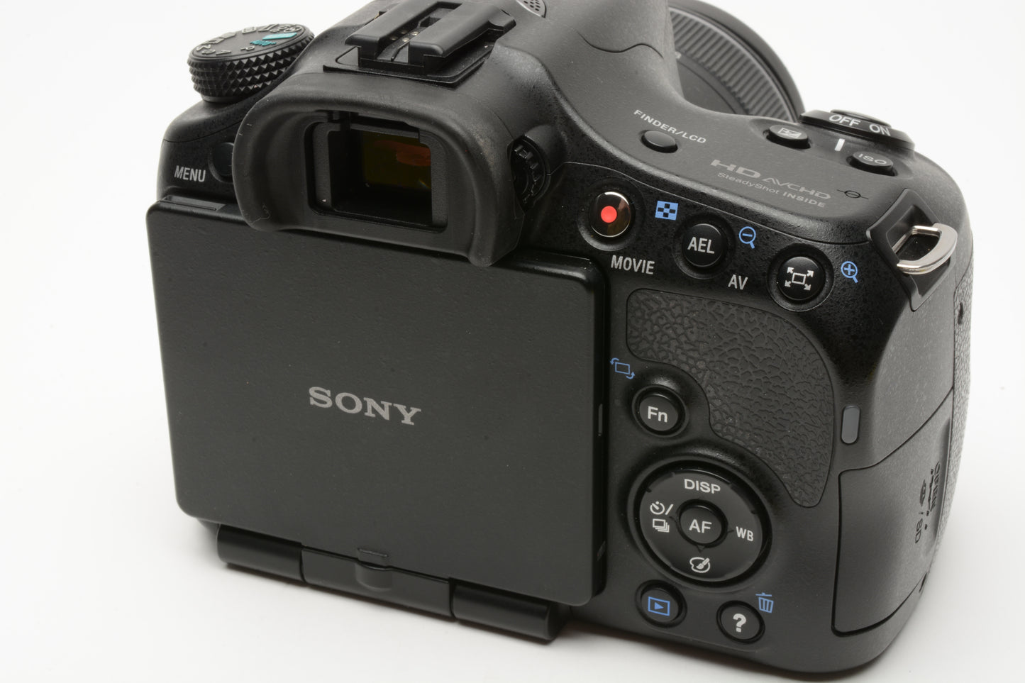 Sony A65 SLT-A65V w/18-55mm zoom, 2batts, charger, UV, Only 8227 Acts!