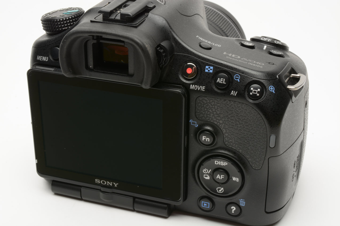 Sony A65 SLT-A65V w/18-55mm zoom, 2batts, charger, UV, Only 8227 Acts!