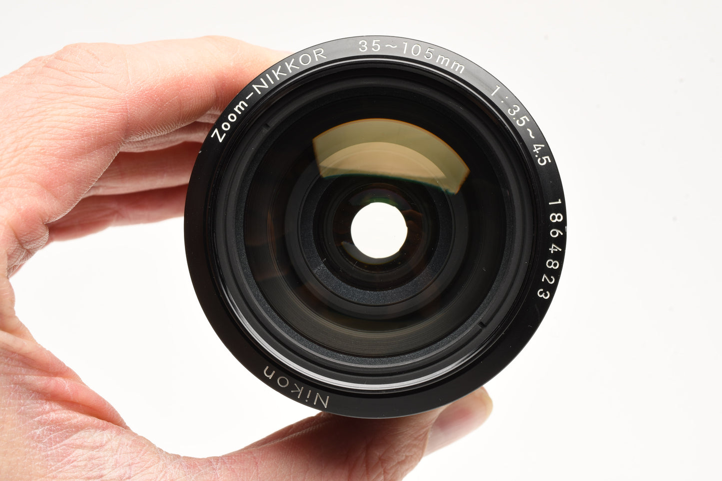 Nikon AF Nikkor 35-105mm f3.5-4.5 zoom lens, caps, Good!