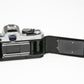 Nikon FE chrome 35mm SLR body, new seals, very clean, nice!