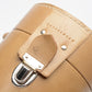 Hasselblad leather lens case ~7" x 5", nice & clean, Genuine (Tan)