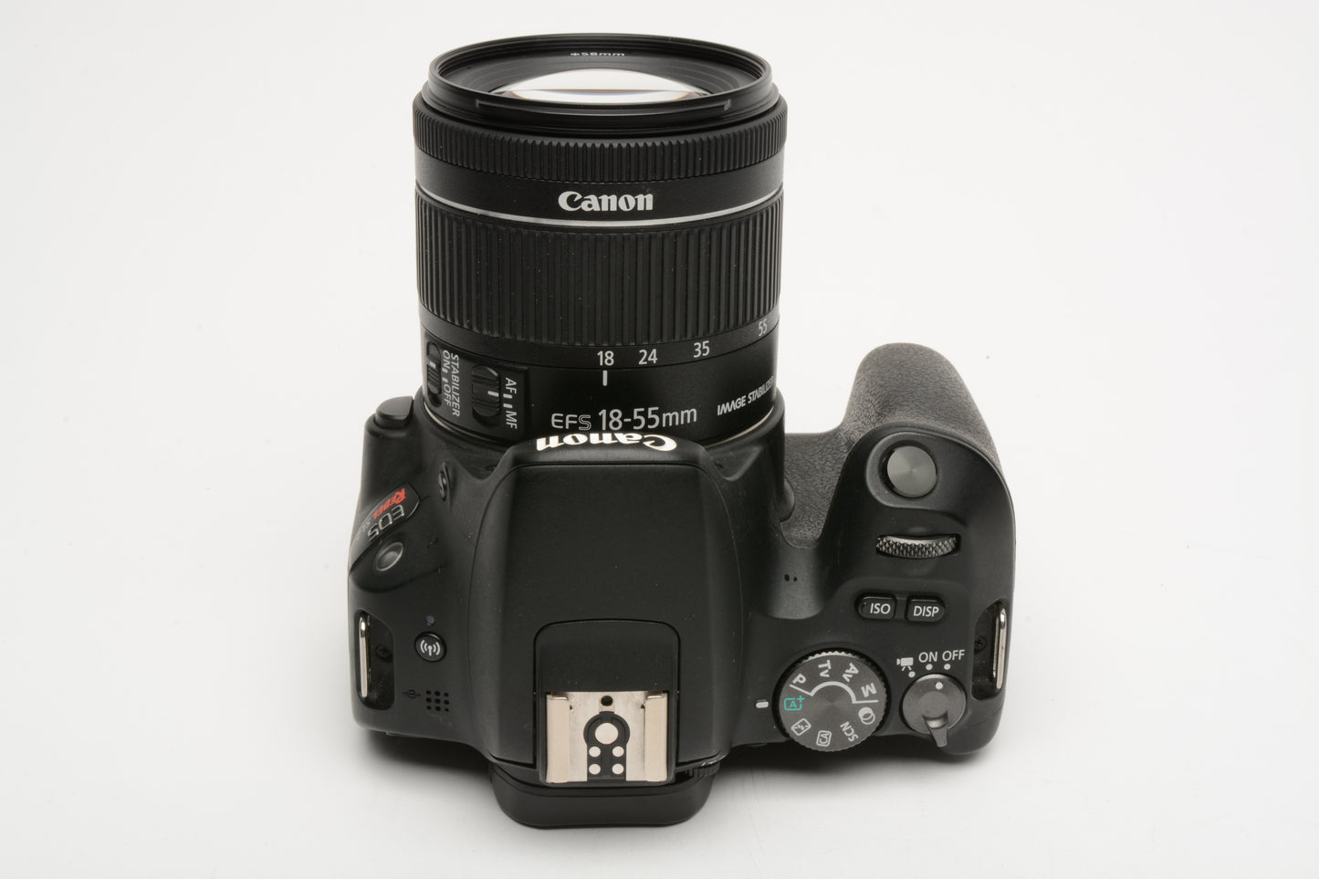 Canon EOS Rebel SL2 body, battery, charger, strap, UV, only 7147 acts!