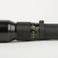 Vivitar 400mm f5.6 Telephoto lens for Pentax PK Mount, Mint-, Boxed