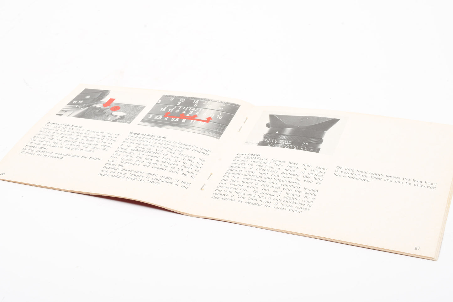 Leica Leitz LeicaFlex SL 2 Camera Instruction Manual (English) Clean