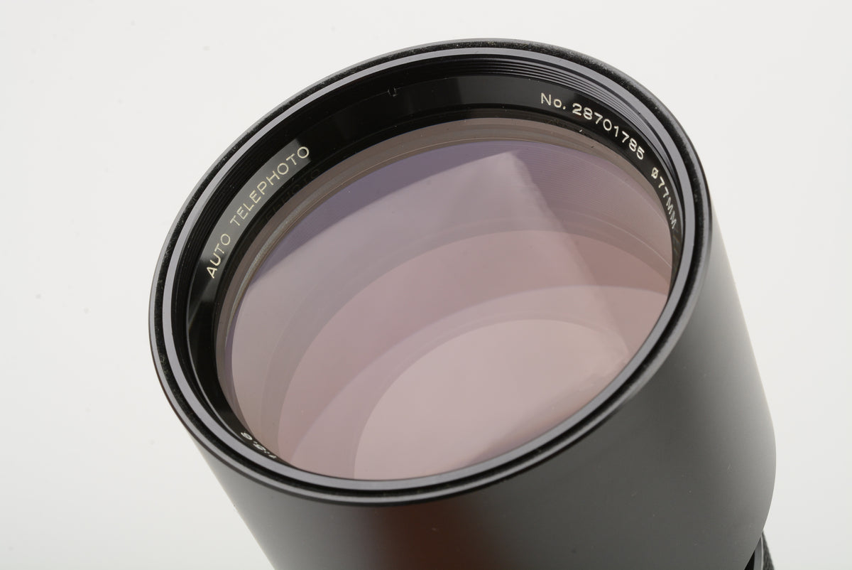 Vivitar 400mm f5.6 Telephoto lens for Pentax PK Mount, Mint-, Boxed