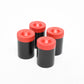 4X reloadable 35mm film cartridges w/ 4x matching canisters - Mint-