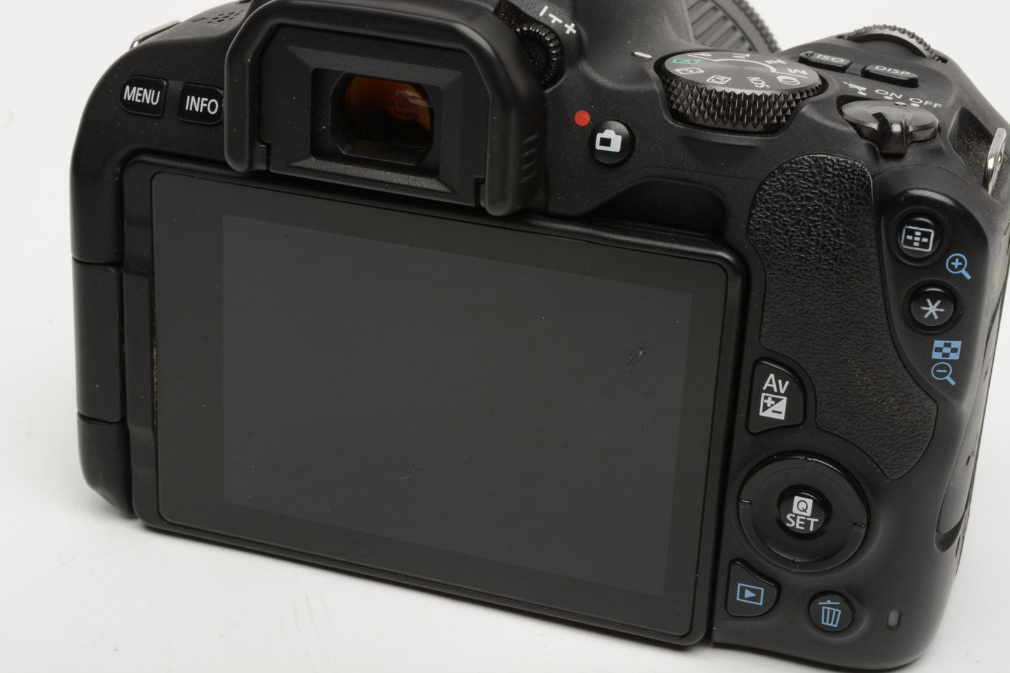 Canon EOS Rebel SL2 body, battery, charger, strap, UV, only 7147 acts!