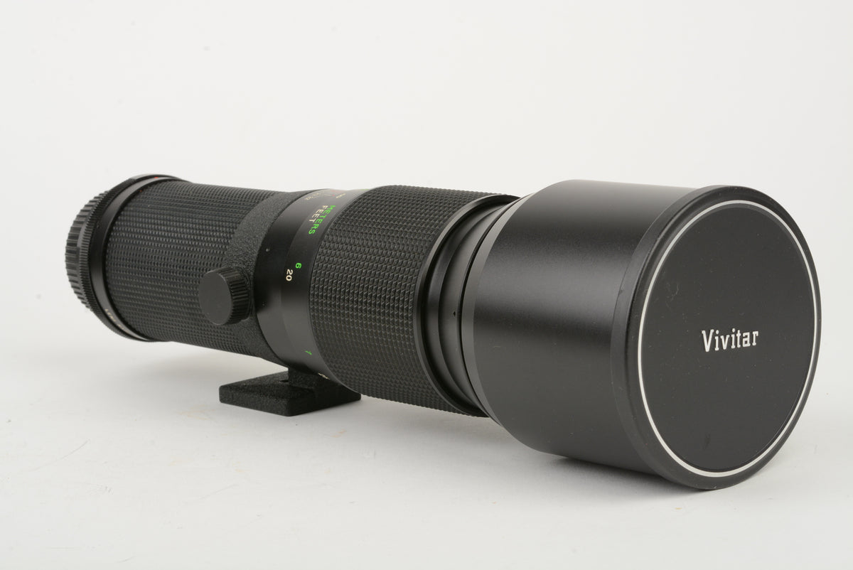 Vivitar 400mm f5.6 Telephoto lens for Pentax PK Mount, Mint-, Boxed