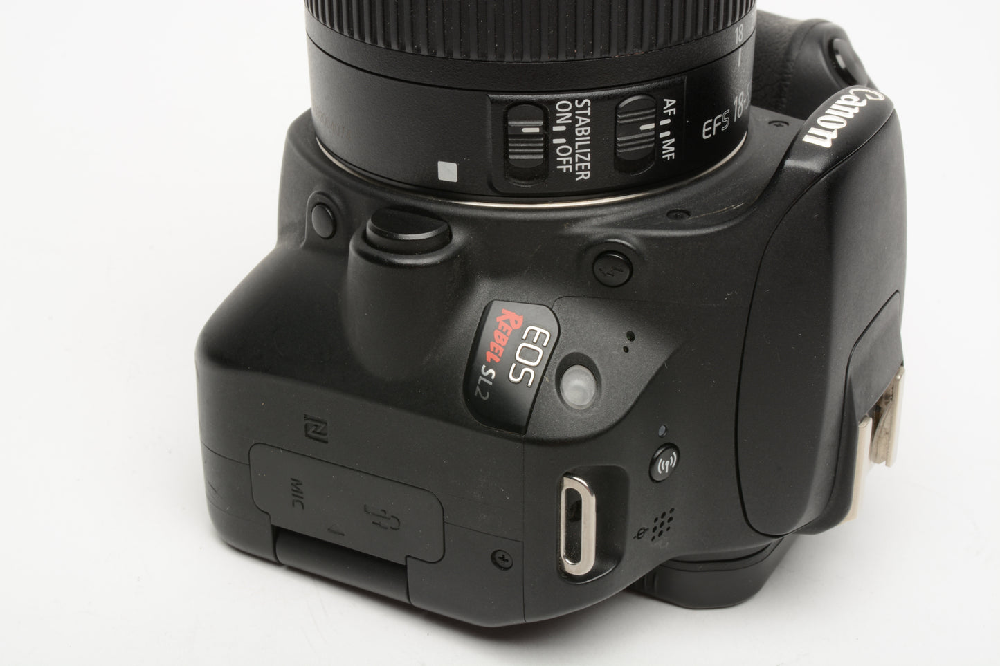 Canon EOS Rebel SL2 body, battery, charger, strap, UV, only 7147 acts!