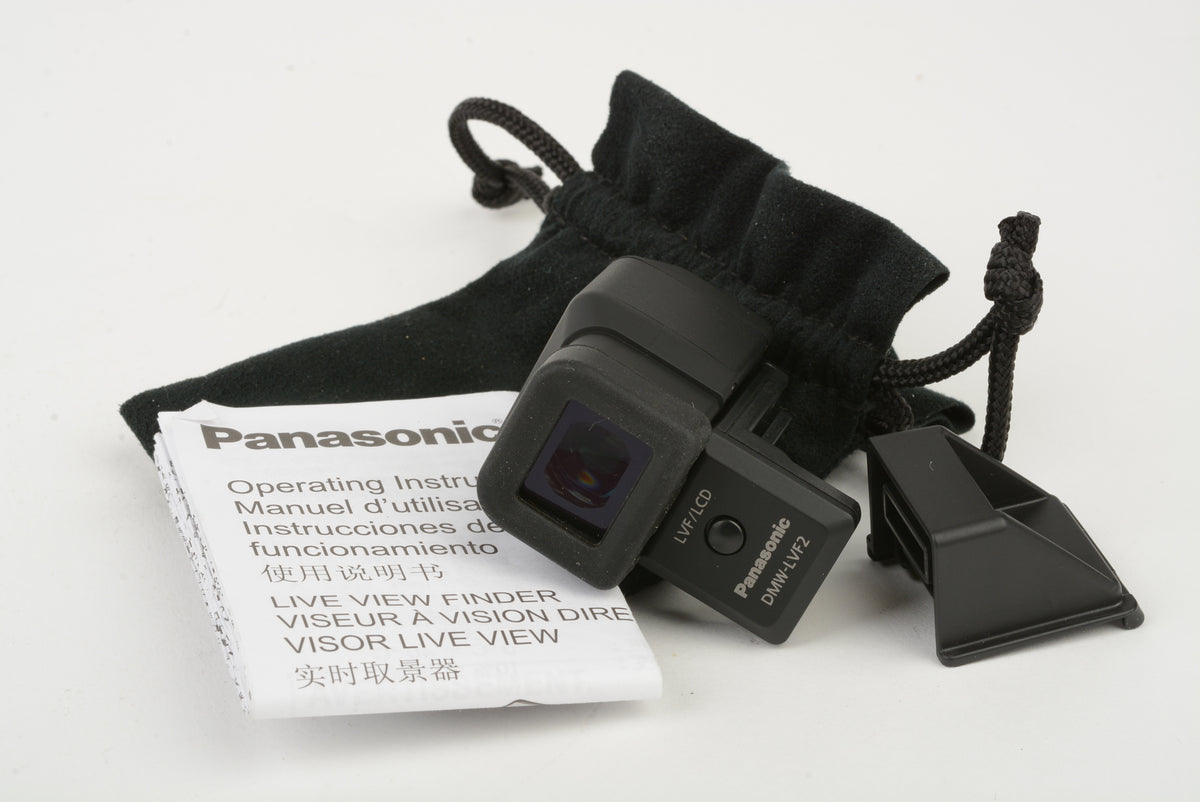 Lumix DMW-LVF2 Live External Viewfinder, Tested, Great