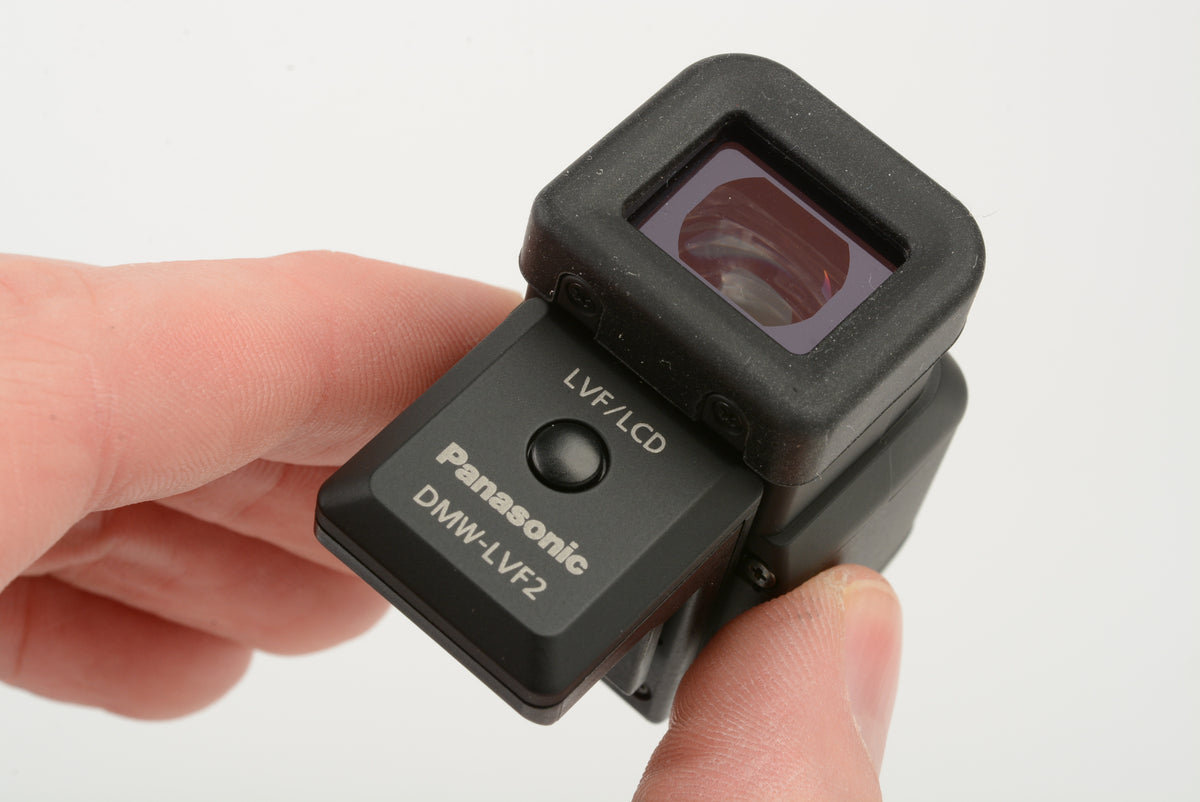 Lumix DMW-LVF2 Live External Viewfinder, Tested, Great