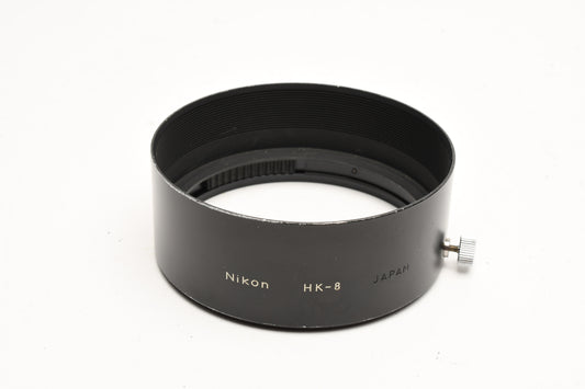 Nikon HK-8 Metal lens hood shade for 36-72mm f3.5 zoom, Very clean
