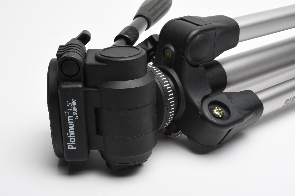 Sunpak Ultra 7500TM Tripod/Monopod with 3-way Fluid-effect Pan Head