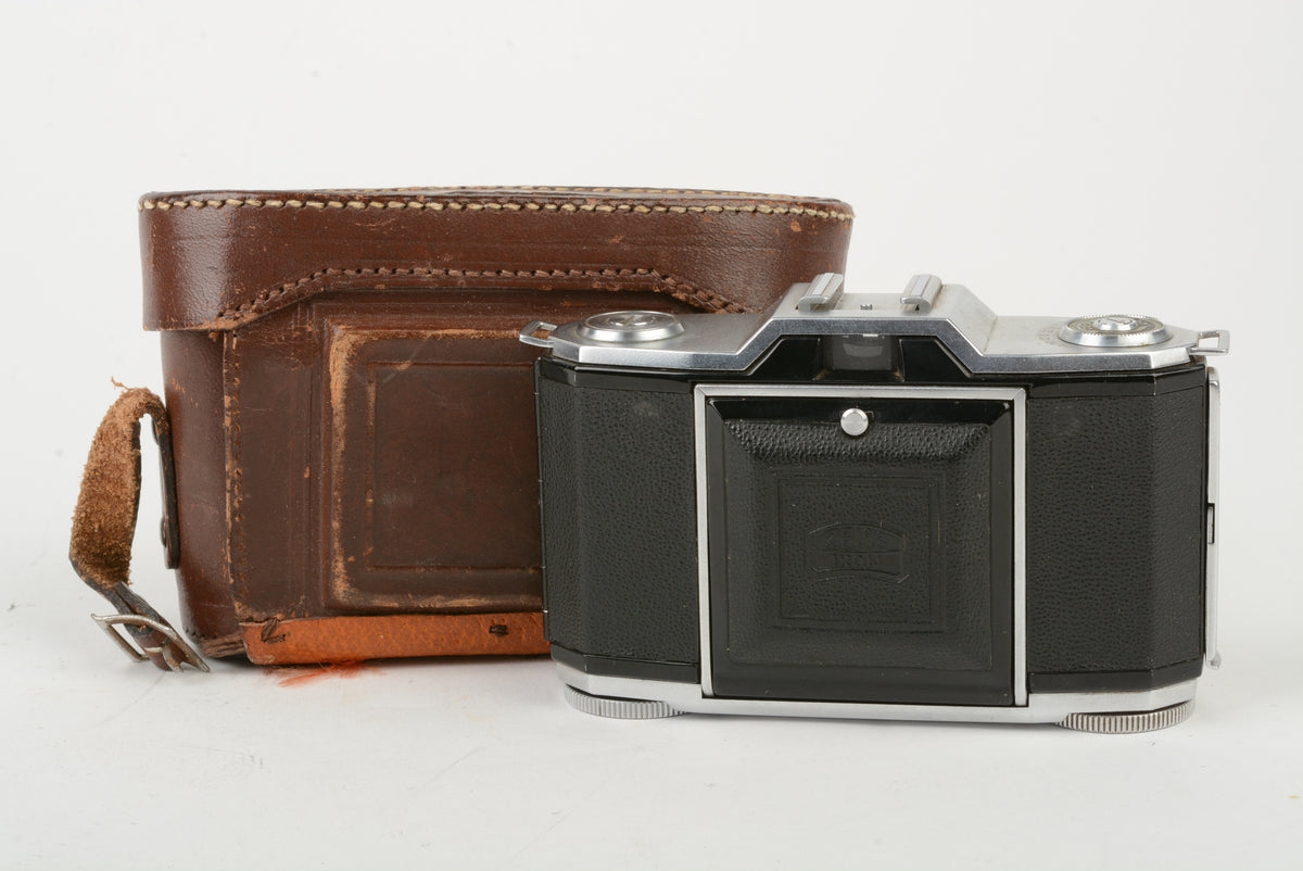 Zeiss Ikon Ikonta 35 (Model 522/24) w/Xenar 45mm f2.8, Case, Parts or Repair