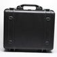 Pelican 1550 Black weatherproof case 20.7 × 17.2 × 8.4", clean, w/cut-up foam