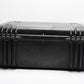 Pelican 1550 Black weatherproof case 20.7 × 17.2 × 8.4", clean, w/cut-up foam