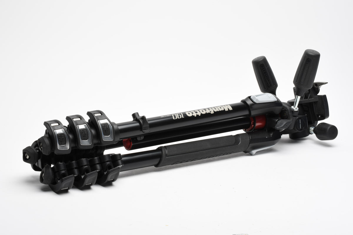 Manfrotto 190 MT190XPRO4 tripod w/804RC2 head, Very clean, Nice quality
