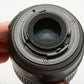 Nikon AF-S 18-55mm f3.5-5.6 G DX VR zoom lens, caps + lens hood + UV