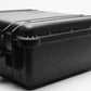 Pelican 1550 Black weatherproof case 20.7 × 17.2 × 8.4", clean, w/cut-up foam