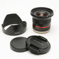 Rokinon 12mm F2 NCS CS E Lens for Sony E-Mount w/Caps, Hood, Mint-