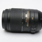 Nikon AF-S Nikkor 55-300mm f4.5-5.6G ED VR zoom lens, hood, pouch, Boxed, Mint