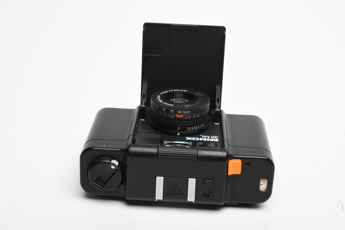 Minox 35 ML 35mm Point&Shoot w/35mm f2.8 Color-Minotar lens, Jewel case, Nice