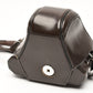 Nikon Nikkormat brown leather eveready fitted case, strap, nice & clean