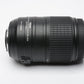 Nikon AF-S Nikkor 55-300mm f4.5-5.6G ED VR zoom lens, hood, pouch, Boxed, Mint