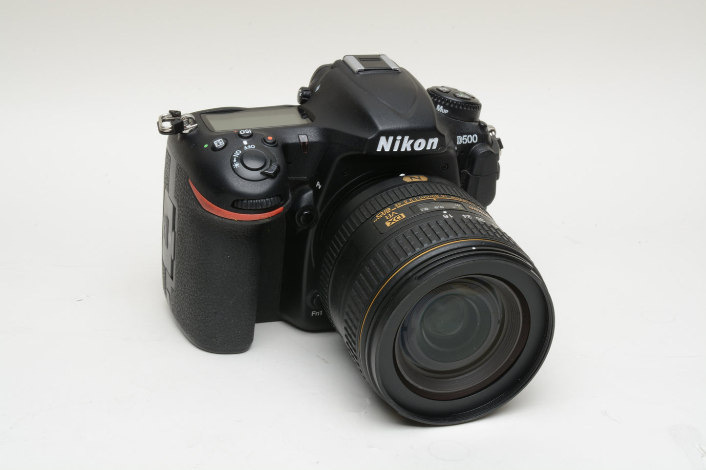 Nikon D500 DSLR Body w/AF 16-80mm f2.8-4E ED VR Kit, Only 22K Acts, Very Clean!