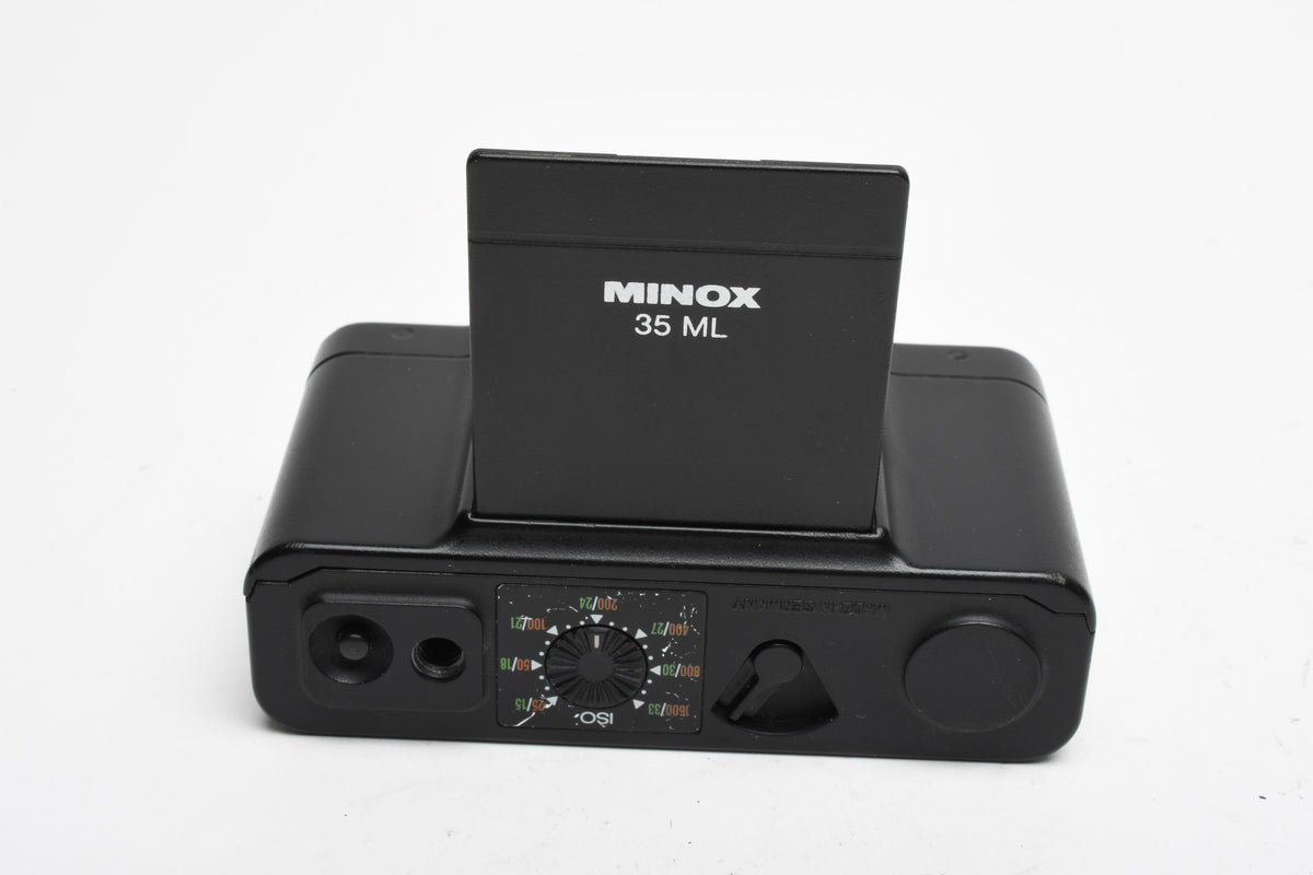 Minox 35 ML 35mm Point&Shoot w/35mm f2.8 Color-Minotar lens, Jewel case, Nice