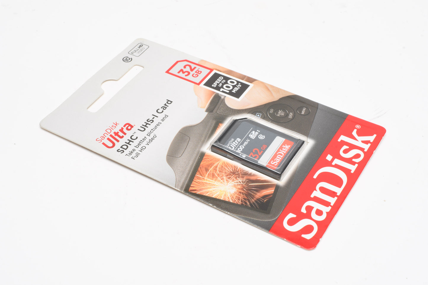 SanDisk Extreme 32GB SDHC 100 MB/S UHS-1 SD Class 10 Memory Card, New