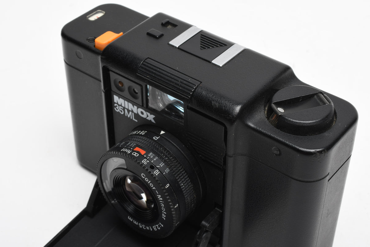 Minox 35 ML 35mm Point&Shoot w/35mm f2.8 Color-Minotar lens, Jewel case, Nice