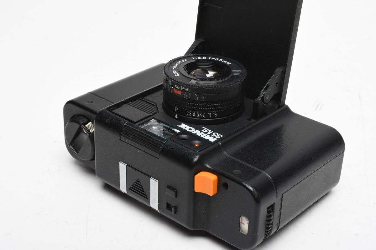Minox 35 ML 35mm Point&Shoot w/35mm f2.8 Color-Minotar lens, Jewel case, Nice