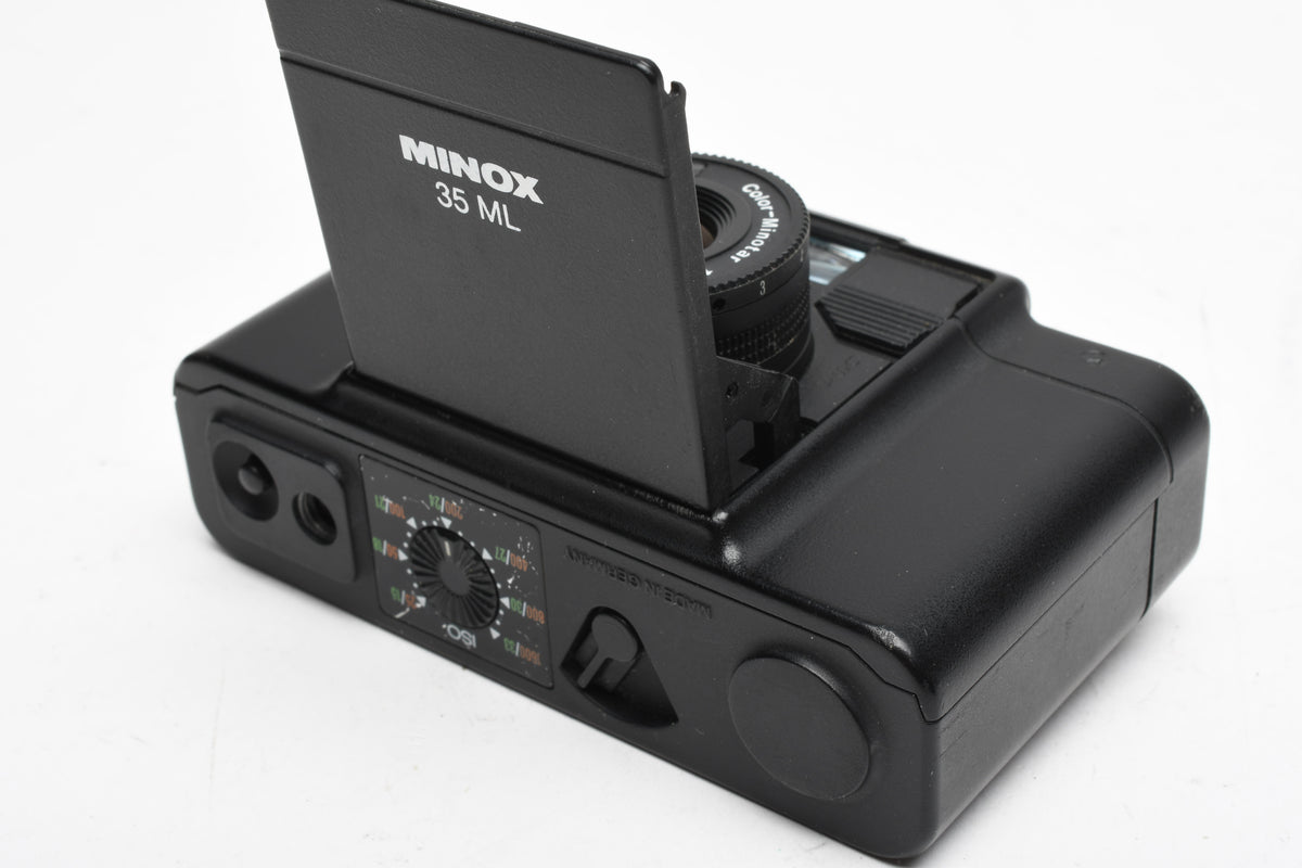 Minox 35 ML 35mm Point&Shoot w/35mm f2.8 Color-Minotar lens, Jewel case, Nice