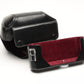 Nikon Nikkormat black leather eveready fitted case, nice & clean