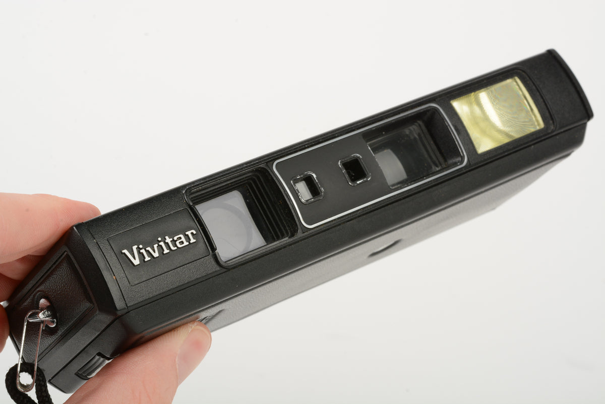 Vivitar 742 XL 110 camera in jewel case, clean + Instructions
