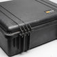Pelican 1600 Black case w/Cut-up foam, very clean