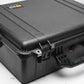 Pelican 1600 Black case w/Cut-up foam, very clean