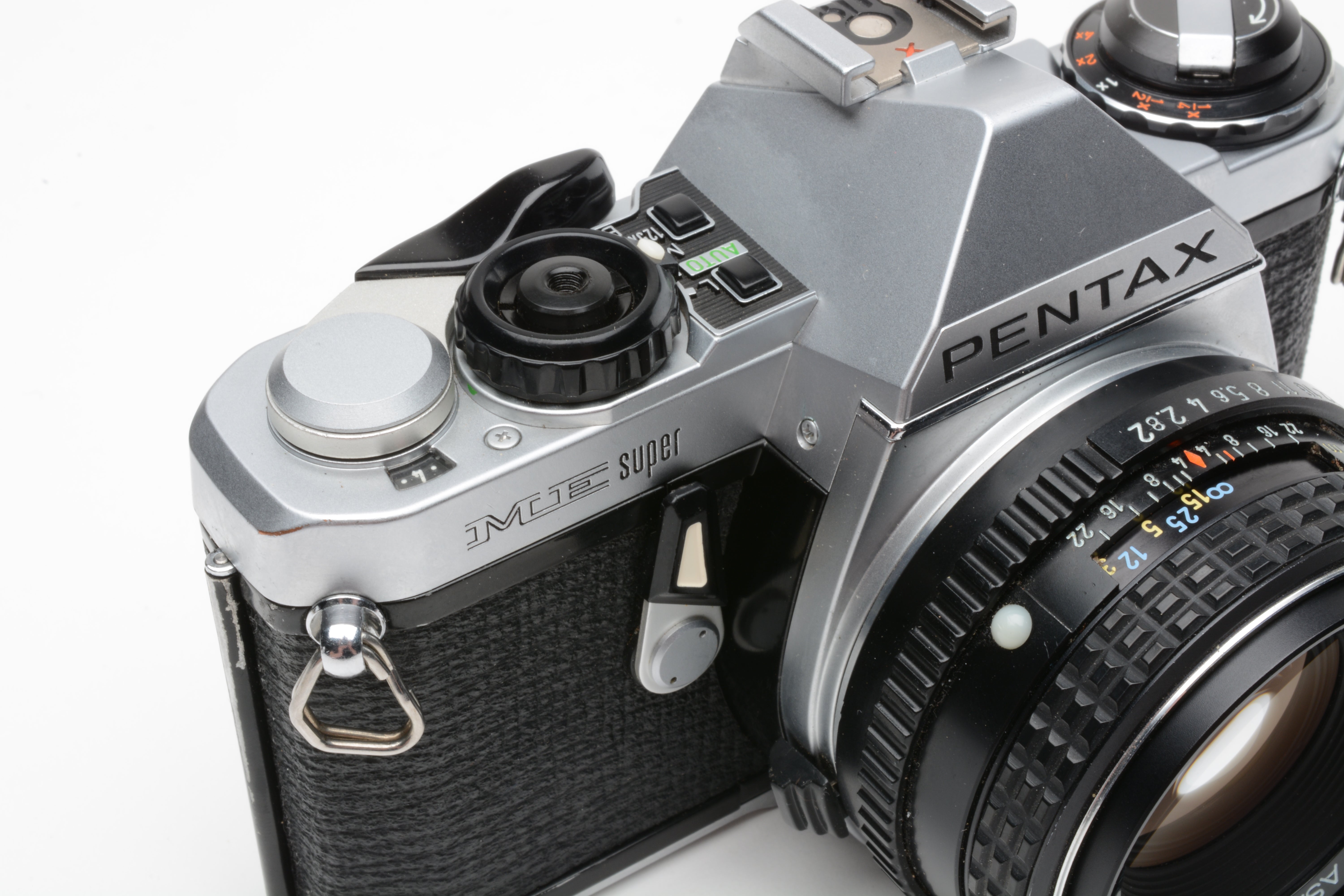 Pentax ME Film Camera with 50mm store f/2.0 SMC Lens and Strap