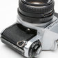 Pentax ME Super 35mm SLR Camera w/50mm f/2 lens, Strap, Manual, New Seals!