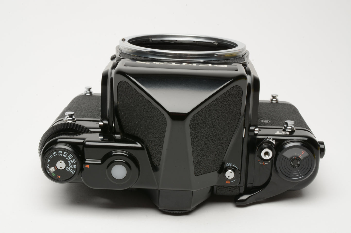 Pentax 67 6x7 MLU Medium Format Body w/AE Finder, manuals, New Seals, Great!