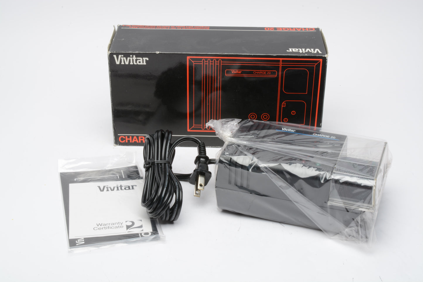 Vivitar Charge 20 NC-3 Charger, New in box