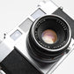 Olympus 35 S 35mm Rangefinder Camera w/4.8cm f2.8, Case, Works!