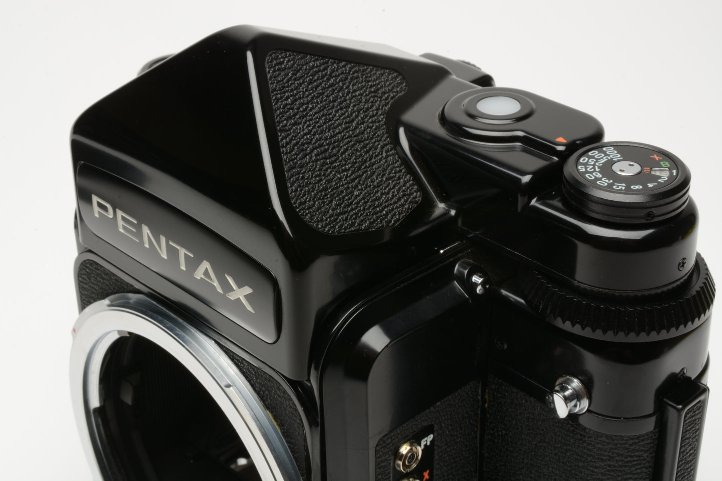 Pentax 67 6x7 MLU Medium Format Body w/AE Finder, manuals, New Seals, Great!