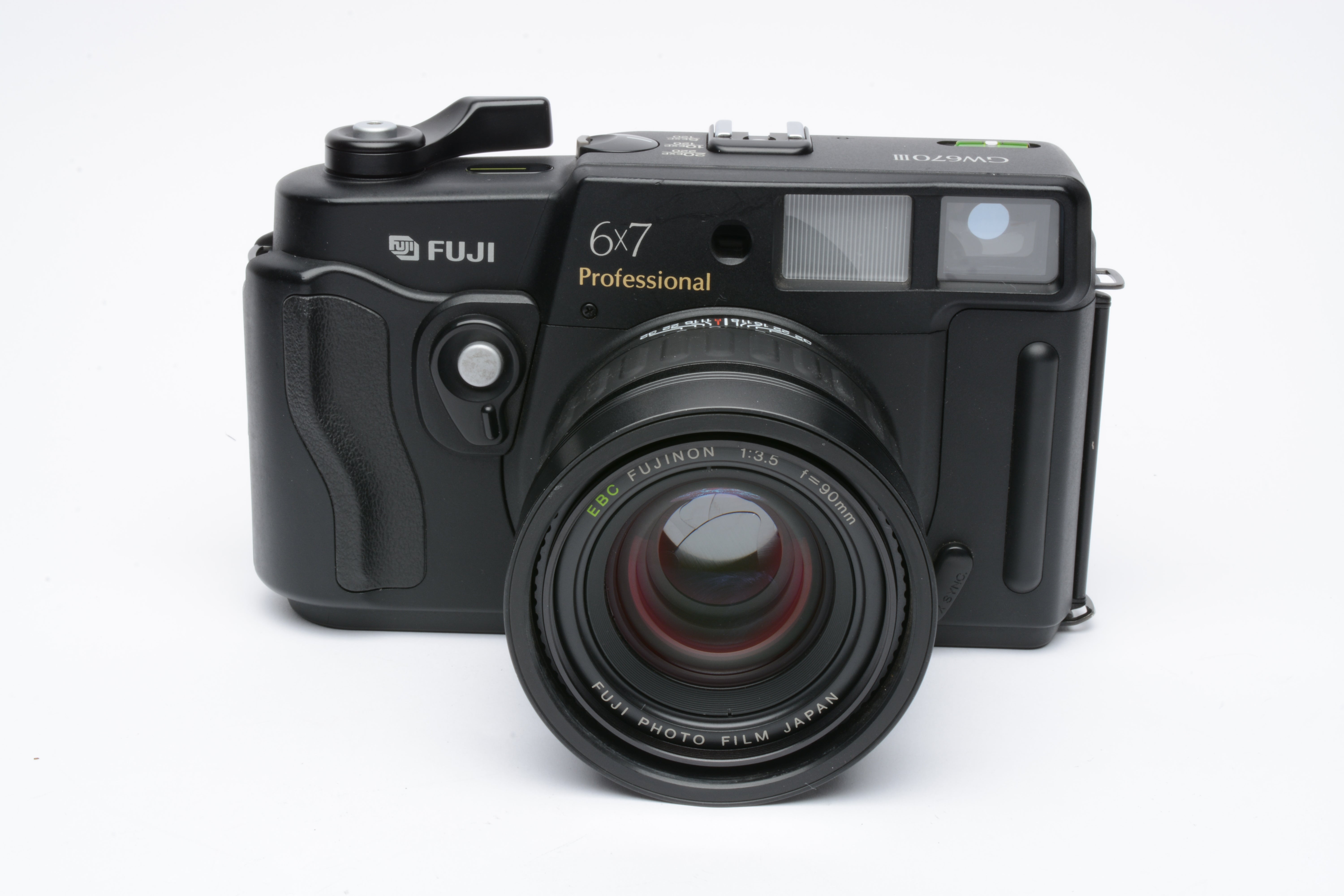 Fuji Fujifilm GW670II Pro 6x7 Camera w/Fujinon 90mm F3.5, case 