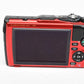 Olympus Tough TG-5 Red digital Point&Shoot w/batt, USB, Case, Tested, Good!